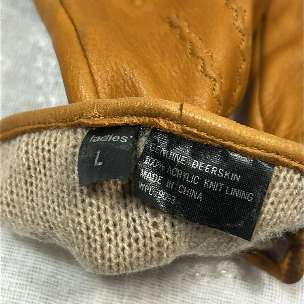 Genuine deerskin gloves